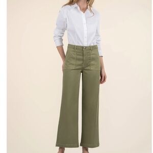 🌿"Basil & Bold • Kut From The Kloth Meg Pants • High-Waisted NWT"